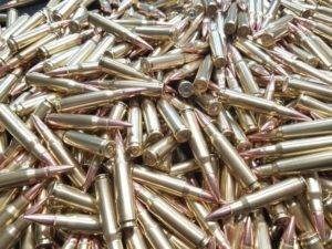 Loose 308 Winchester Remanufactured Rifle Ammunition 150 grain FMJ manufactured by Ammo by Pistol Pete