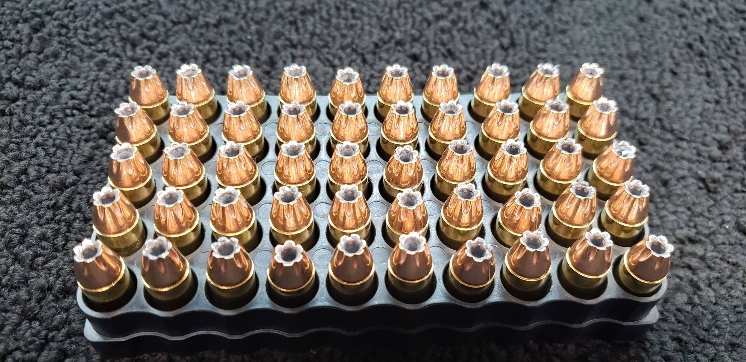 .380 auto 100 gr. Self Defense Hollow Points (50 Rounds) (New Brass) - Image 2